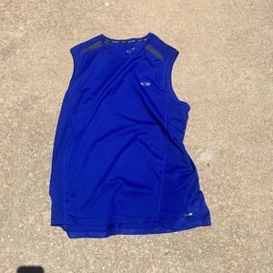 Men’s blue tank top